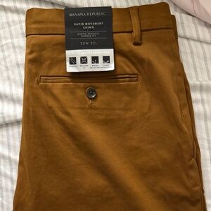 Athletic tapered chino pants